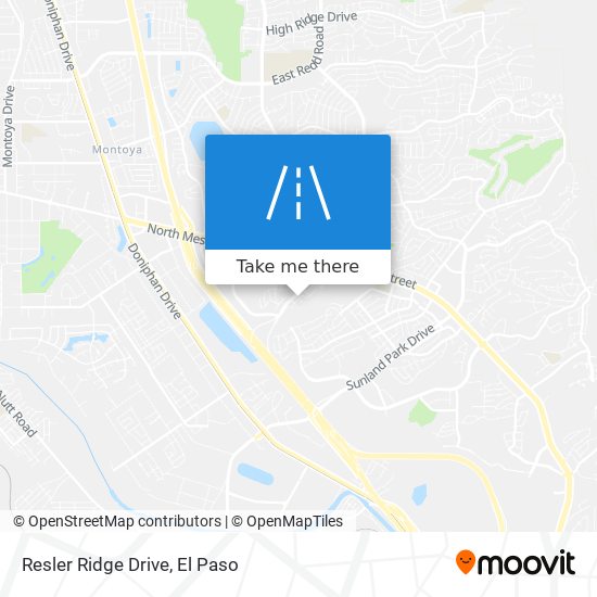 Resler Ridge Drive map