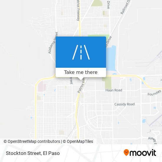 Stockton Street map