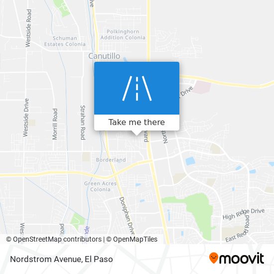 Nordstrom Avenue map