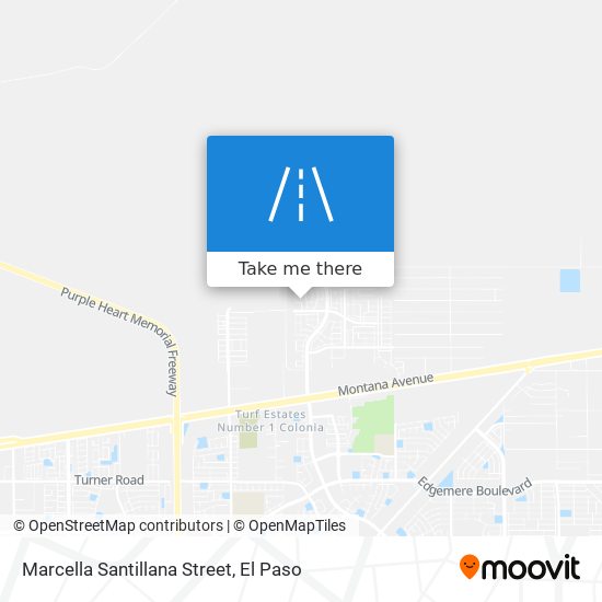 Marcella Santillana Street map