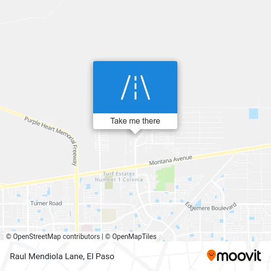Raul Mendiola Lane map