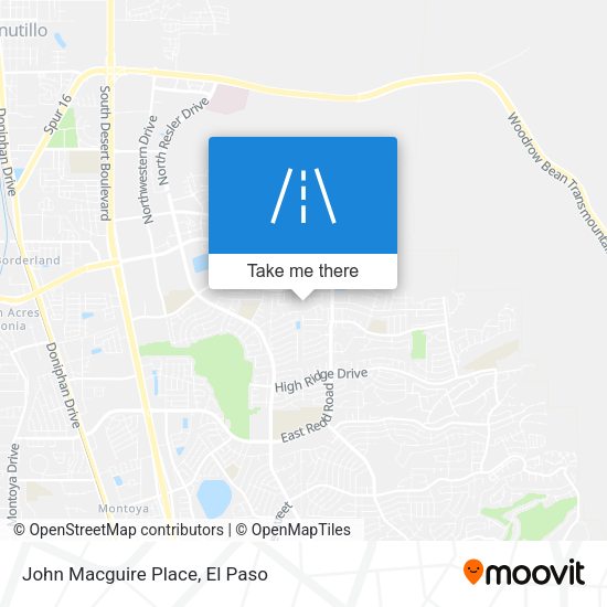 John Macguire Place map
