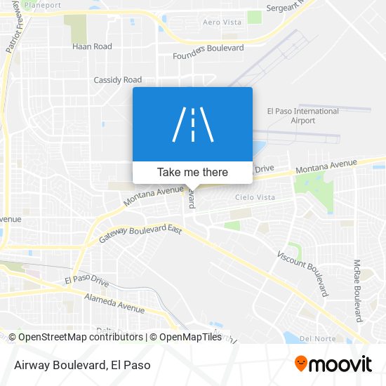 Airway Boulevard map