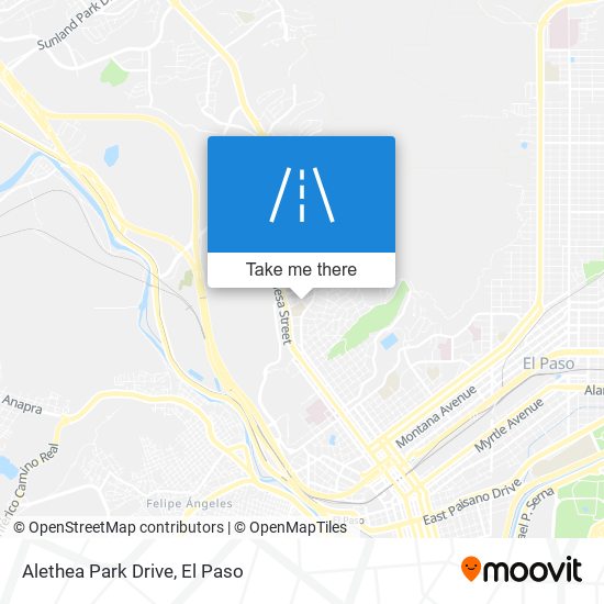 Alethea Park Drive map