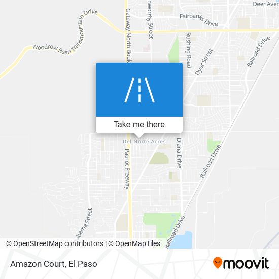 Amazon Court map