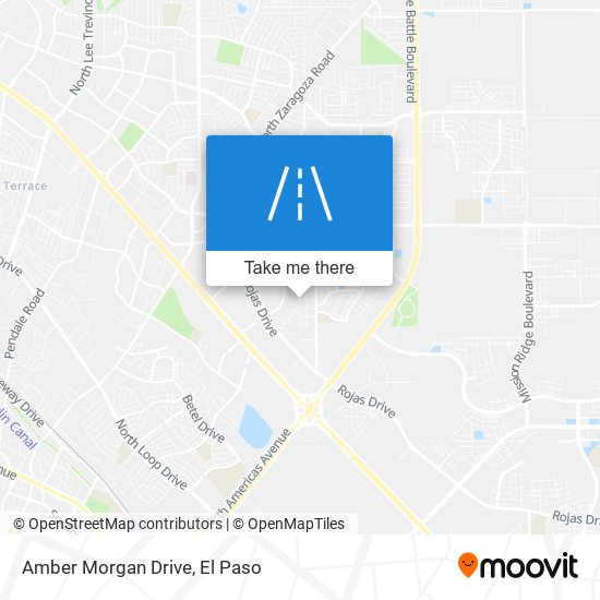 Mapa de Amber Morgan Drive