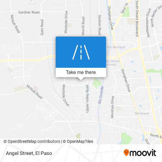 Angel Street map