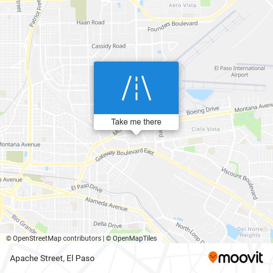 Apache Street map