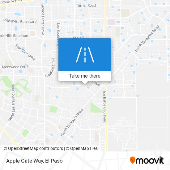 Mapa de Apple Gate Way