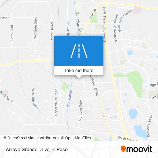 Arroyo Grande Drive map