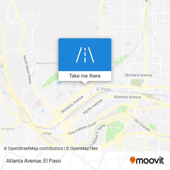 Atlanta Avenue map