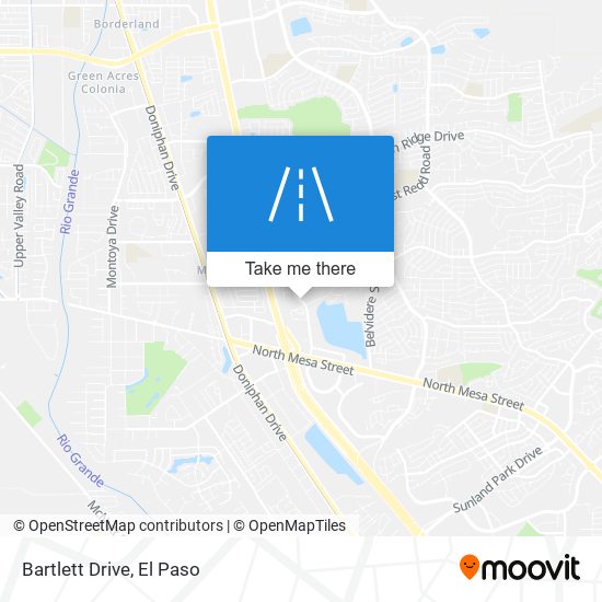 Bartlett Drive map