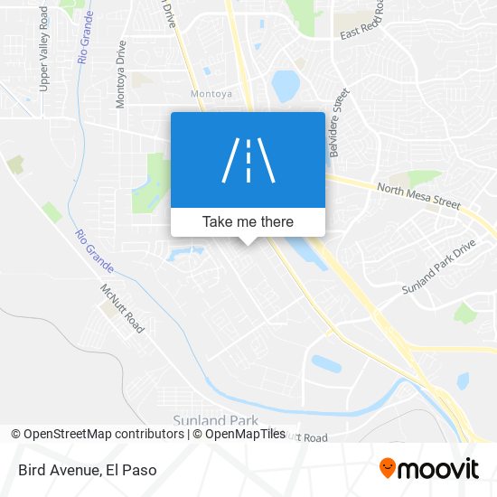 Mapa de Bird Avenue