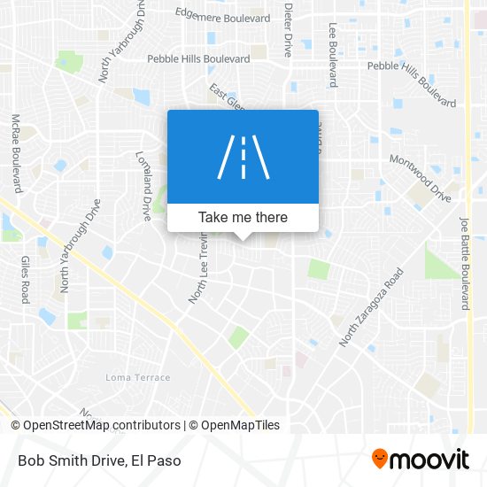 Mapa de Bob Smith Drive