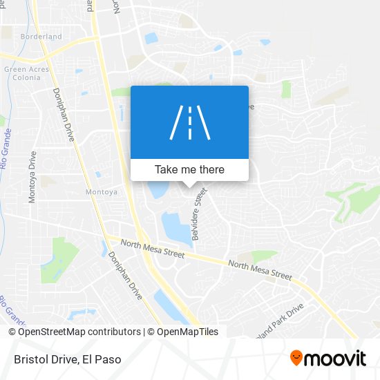 Bristol Drive map