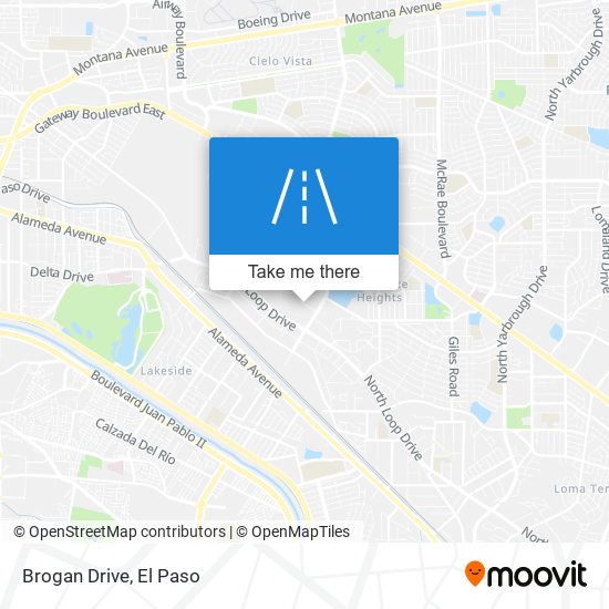 Brogan Drive map