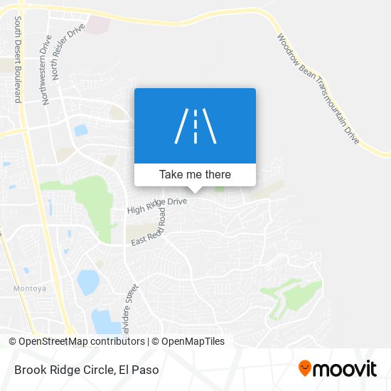 Brook Ridge Circle map