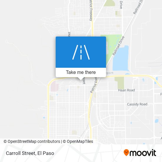 Carroll Street map