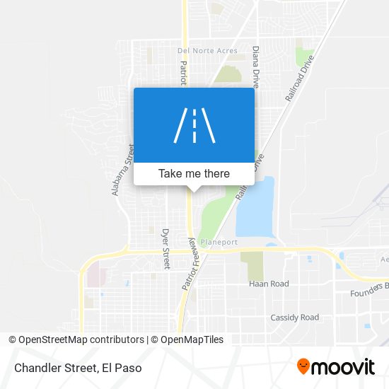 Chandler Street map