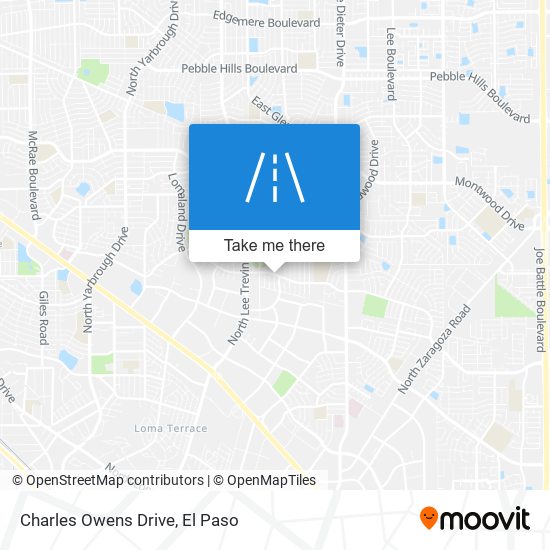 Charles Owens Drive map