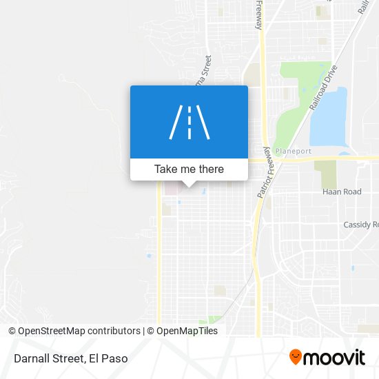 Darnall Street map