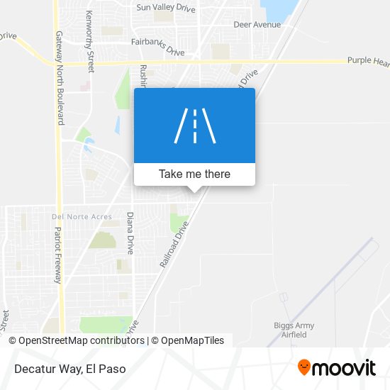 Decatur Way map