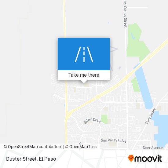 Duster Street map