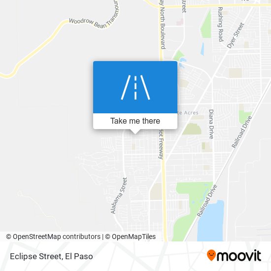 Eclipse Street map