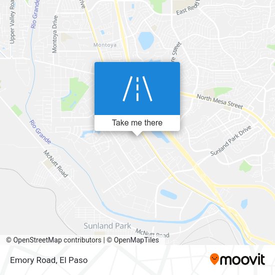 Mapa de Emory Road