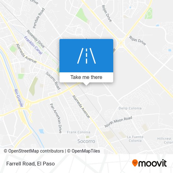 Mapa de Farrell Road