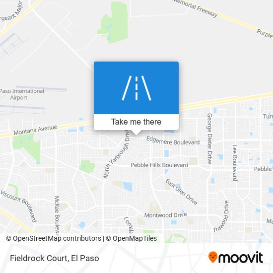 Fieldrock Court map