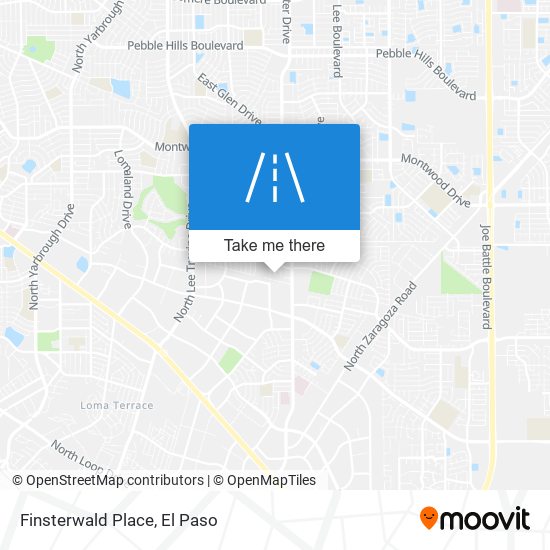 Finsterwald Place map