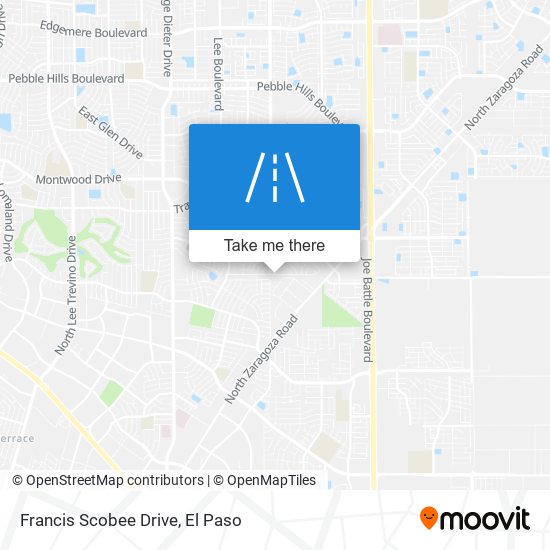 Mapa de Francis Scobee Drive