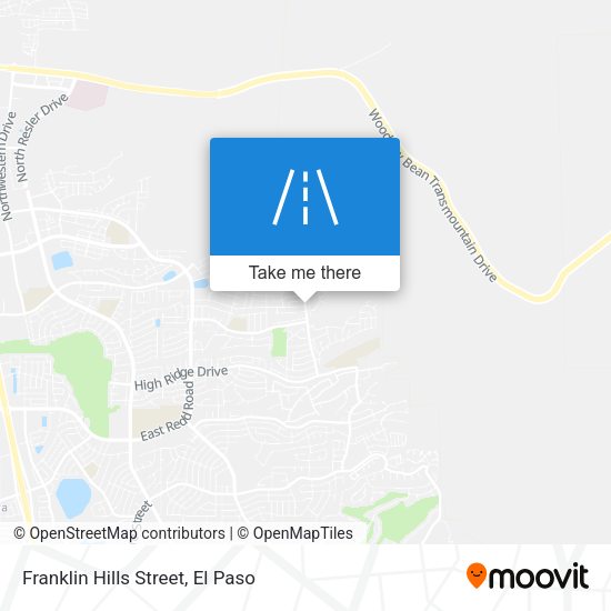 Franklin Hills Street map