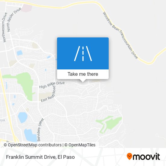 Mapa de Franklin Summit Drive