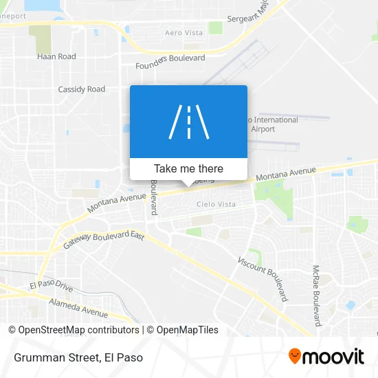 Mapa de Grumman Street