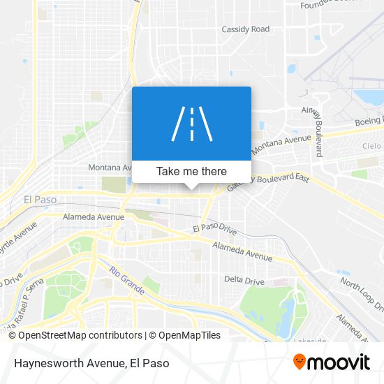 Haynesworth Avenue map