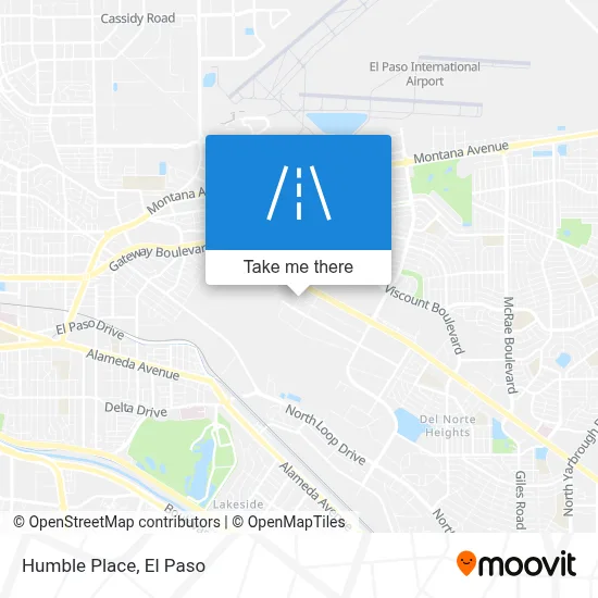 Humble Place map