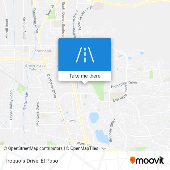 Mapa de Iroquois Drive