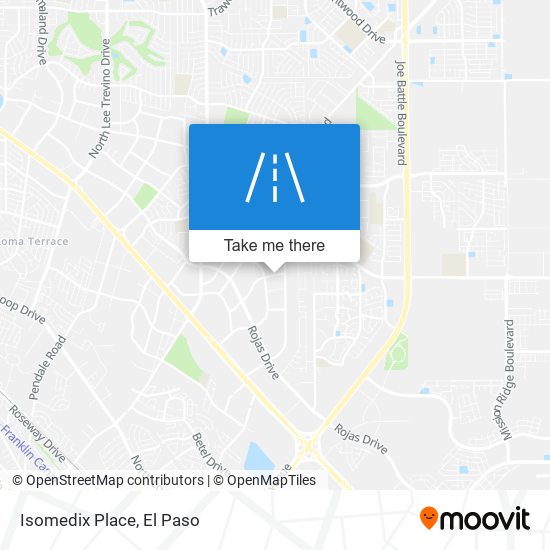 Isomedix Place map