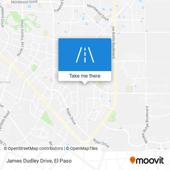 James Dudley Drive map