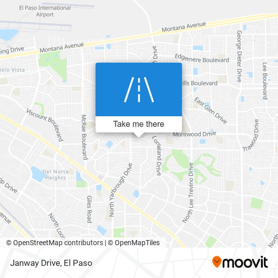 Janway Drive map