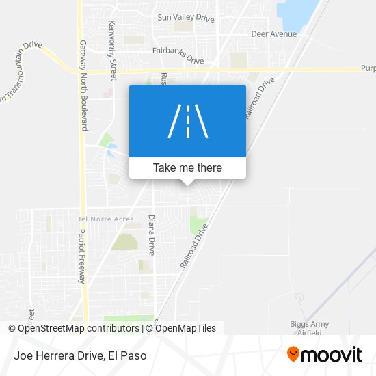 Joe Herrera Drive map