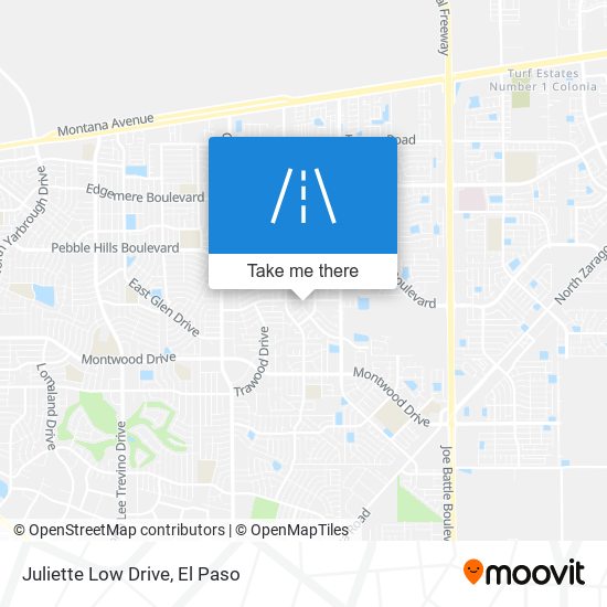 Juliette Low Drive map