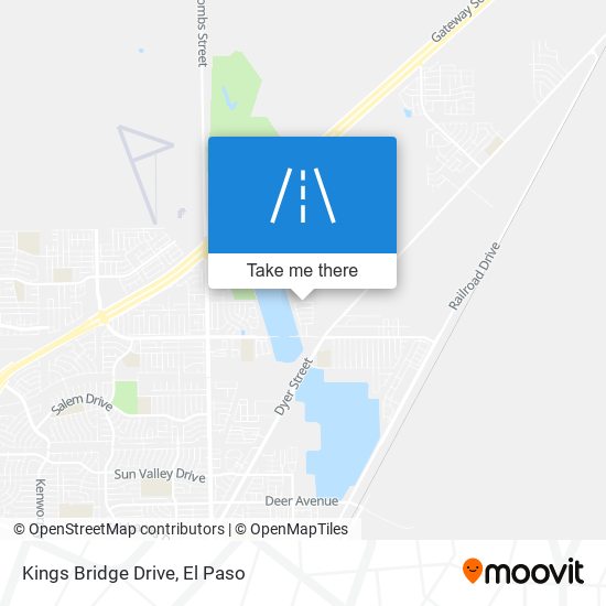 Kings Bridge Drive map