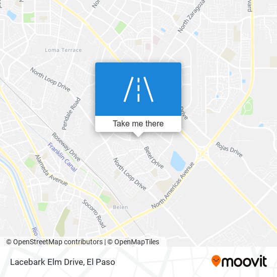 Mapa de Lacebark Elm Drive