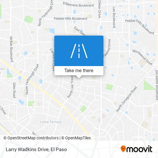 Larry Wadkins Drive map