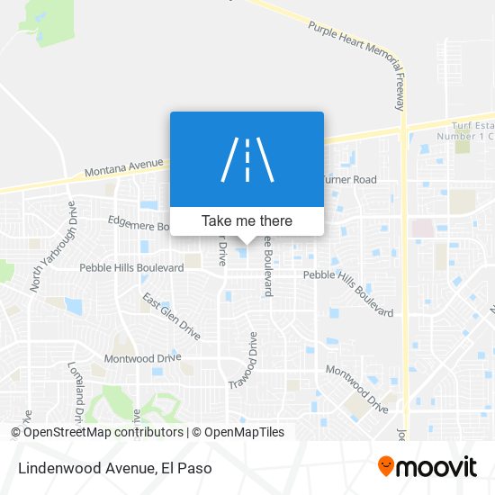 Lindenwood Avenue map