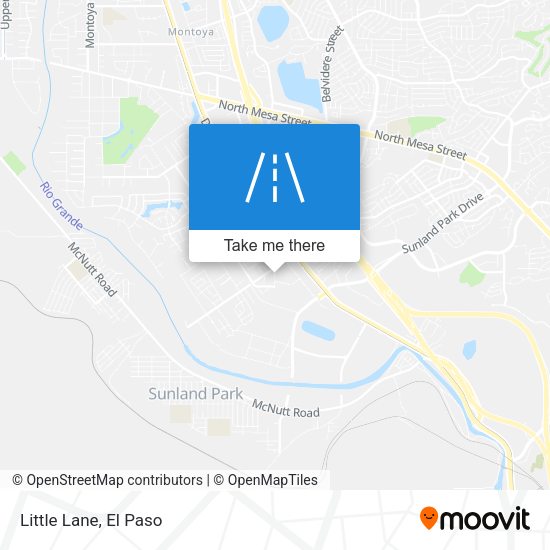 Mapa de Little Lane
