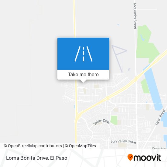 Mapa de Loma Bonita Drive